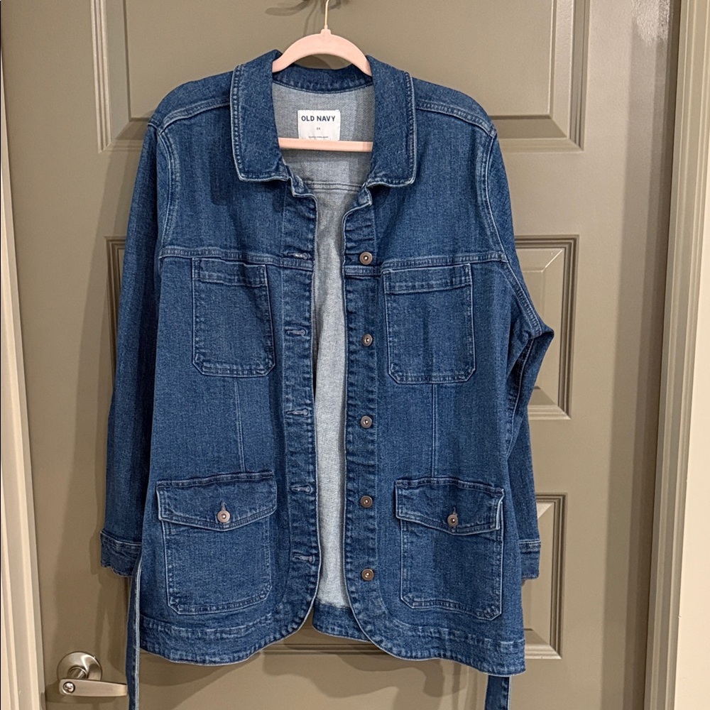 Old Navy Women's Classic Blue Jean Jacket